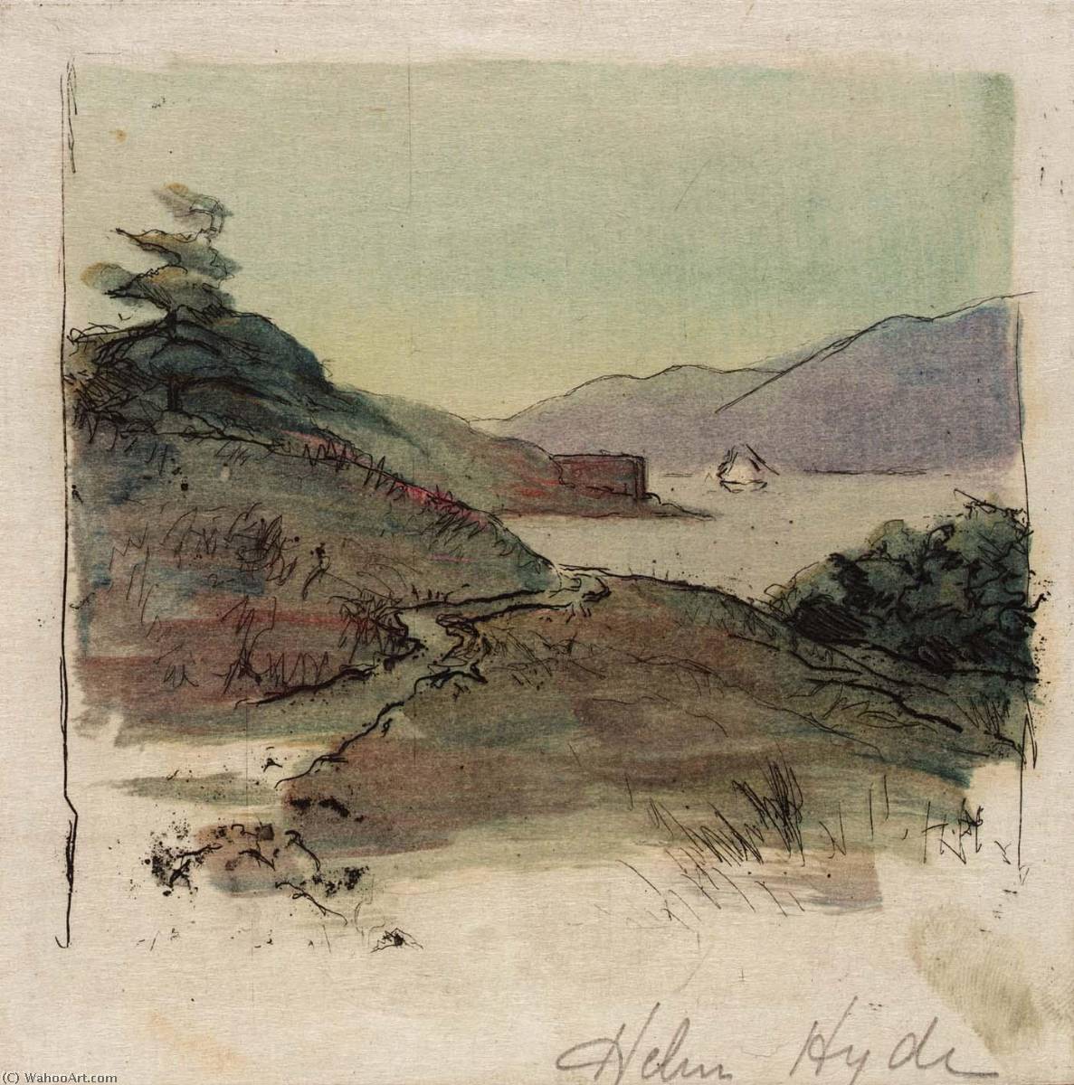 WikiOO.org - Енциклопедия за изящни изкуства - Живопис, Произведения на изкуството Helen Hyde - Fort Point