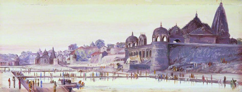 WikiOO.org - Encyclopedia of Fine Arts - Maalaus, taideteos Marianne North - Nassick in the Bombay Presidency