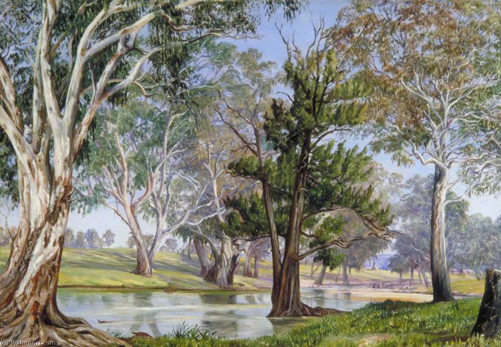 WikiOO.org - Енциклопедія образотворчого мистецтва - Живопис, Картини
 Marianne North - Plant and Animal Life at Mudgee, New South Wales