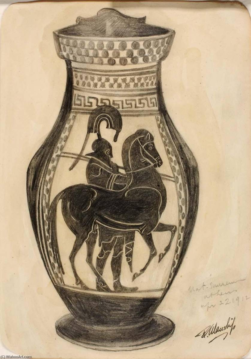 Wikioo.org - Encyklopedia Sztuk Pięknych - Malarstwo, Grafika Paul Manship - Greek Vase
