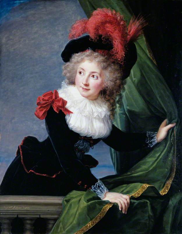 Wikioo.org - The Encyclopedia of Fine Arts - Painting, Artwork by Elisabeth-Louise Vigée-Lebrun - Madame Perregaux