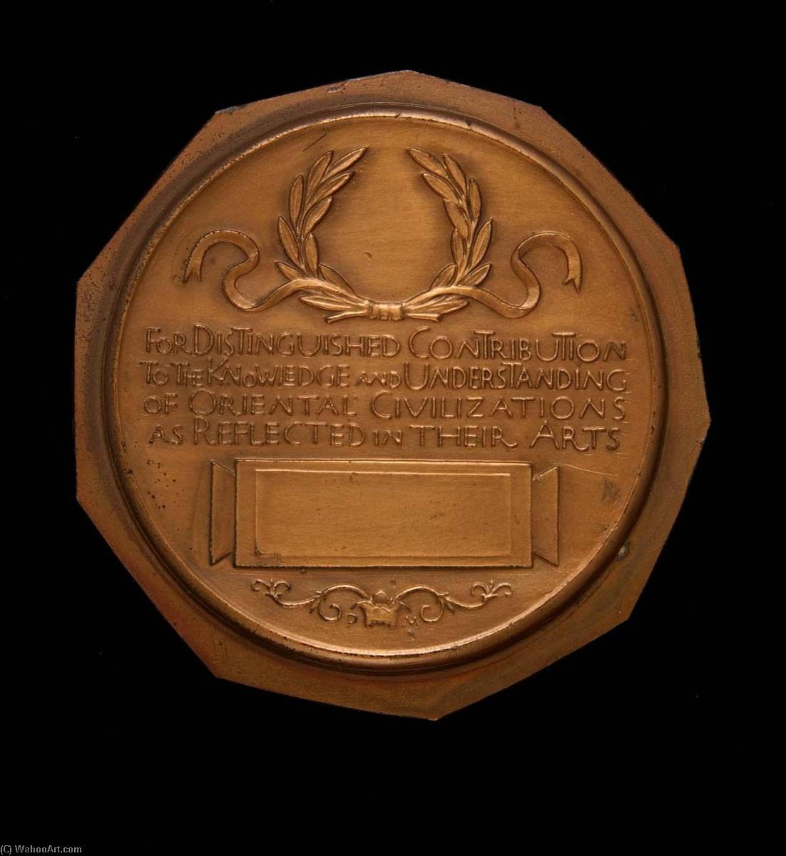 WikiOO.org - Encyclopedia of Fine Arts - Maalaus, taideteos Paul Manship - Charles Lang Freer Medal (reverse)