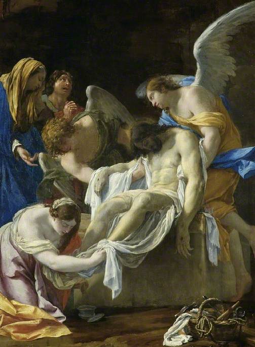 Wikioo.org - The Encyclopedia of Fine Arts - Painting, Artwork by Simon Vouet - The Entombment