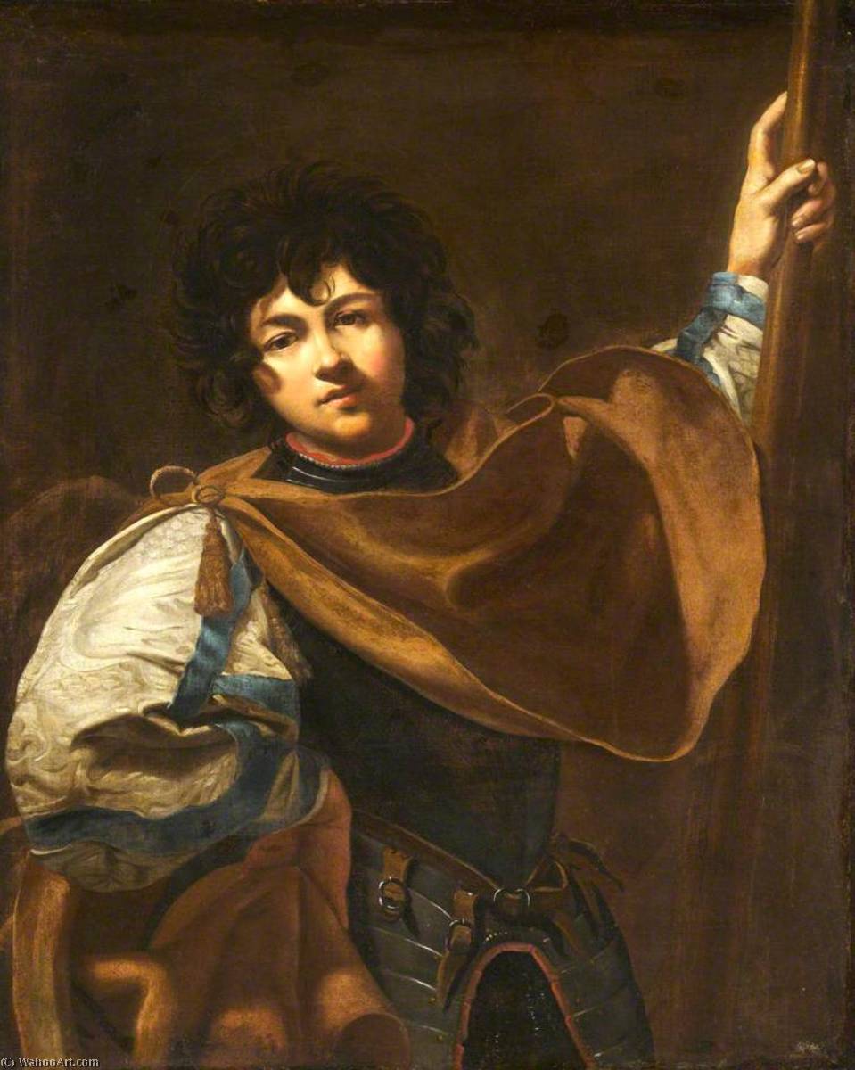 Wikioo.org - The Encyclopedia of Fine Arts - Painting, Artwork by Simon Vouet - Saint William of Aquitaine