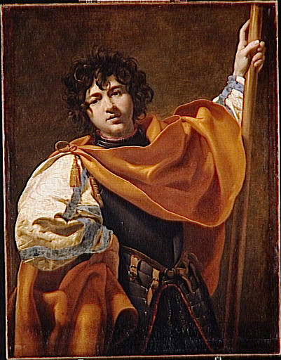 WikiOO.org - Encyclopedia of Fine Arts - Maľba, Artwork Simon Vouet - Saint Guillaume d'Aquitaine ( )