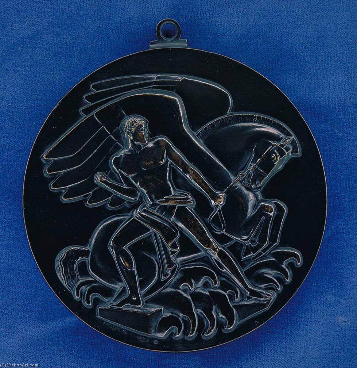 Wikioo.org - The Encyclopedia of Fine Arts - Painting, Artwork by Paul Manship - Carnegie Corporation Medal