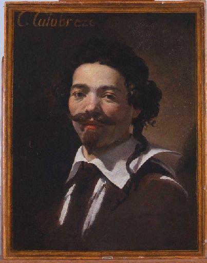 Wikioo.org - สารานุกรมวิจิตรศิลป์ - จิตรกรรม Simon Vouet - Autoportrait présumé