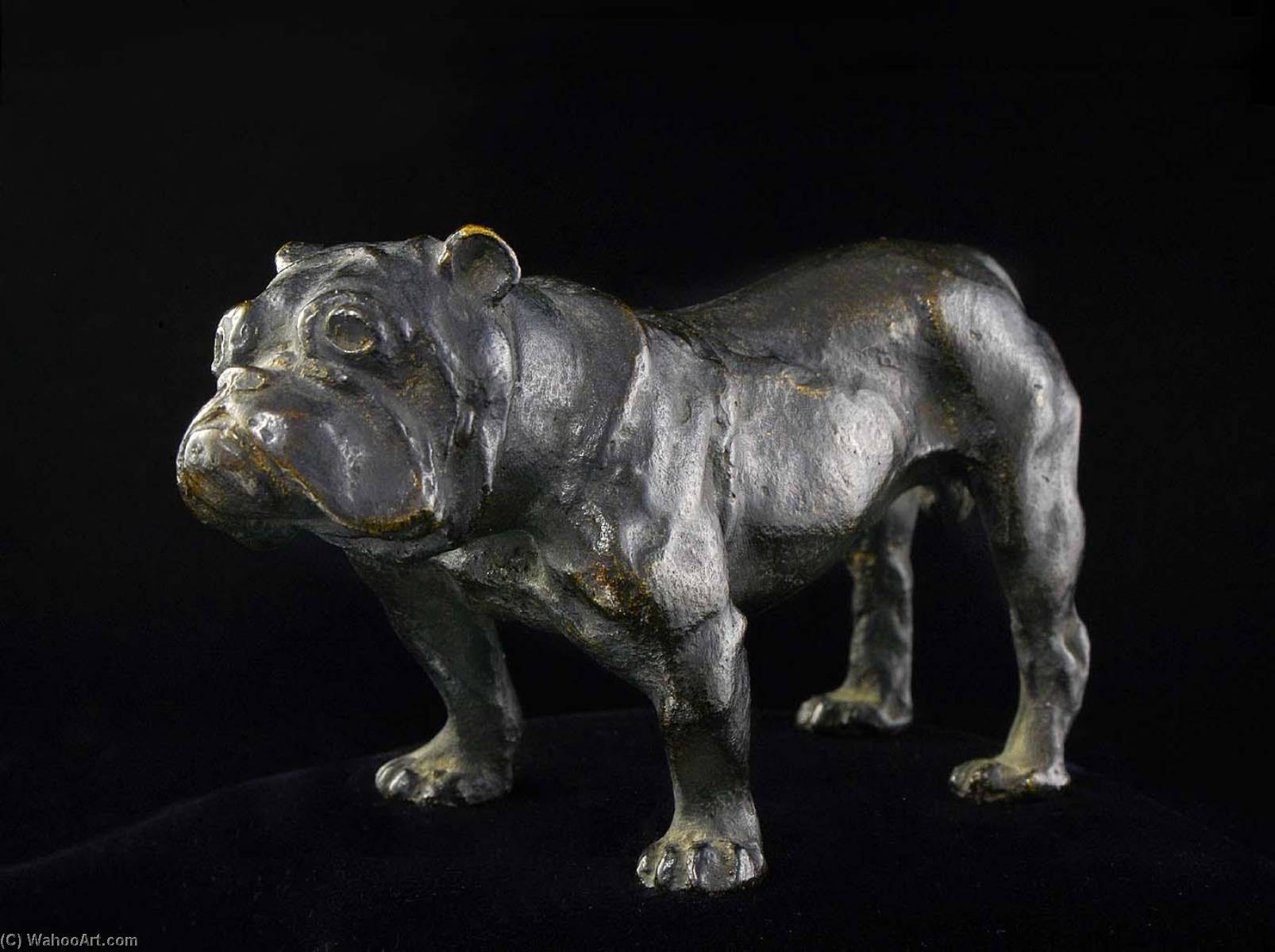 WikiOO.org - Encyclopedia of Fine Arts - Maalaus, taideteos Paul Manship - Bulldog