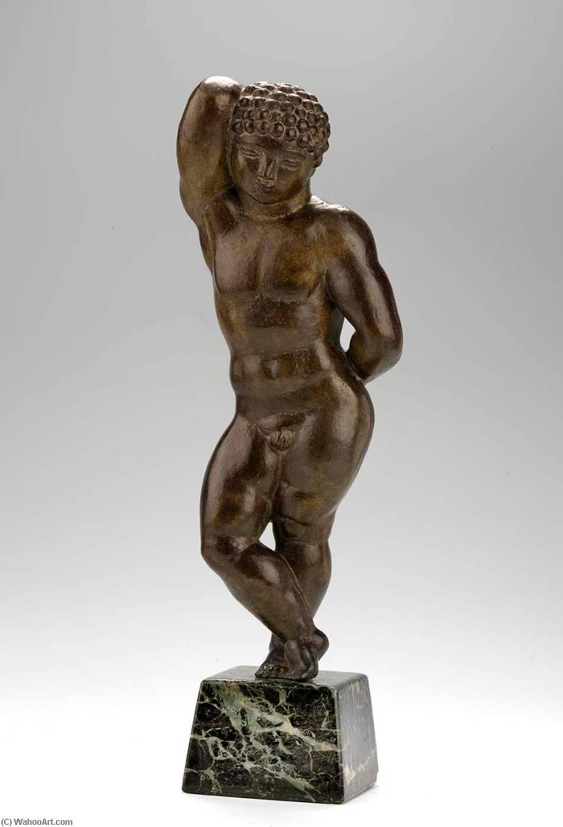 WikiOO.org - Encyclopedia of Fine Arts - Lukisan, Artwork Paul Manship - Dancing Child (Charleston IV)