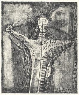 WikiOO.org - Encyclopedia of Fine Arts - Maľba, Artwork Rufino Tamayo - Ghost
