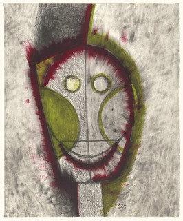 Wikioo.org - The Encyclopedia of Fine Arts - Painting, Artwork by Rufino Tamayo - Mask