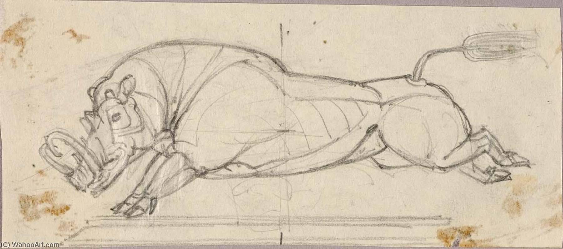 WikiOO.org - Енциклопедия за изящни изкуства - Живопис, Произведения на изкуството Paul Manship - Boar Running