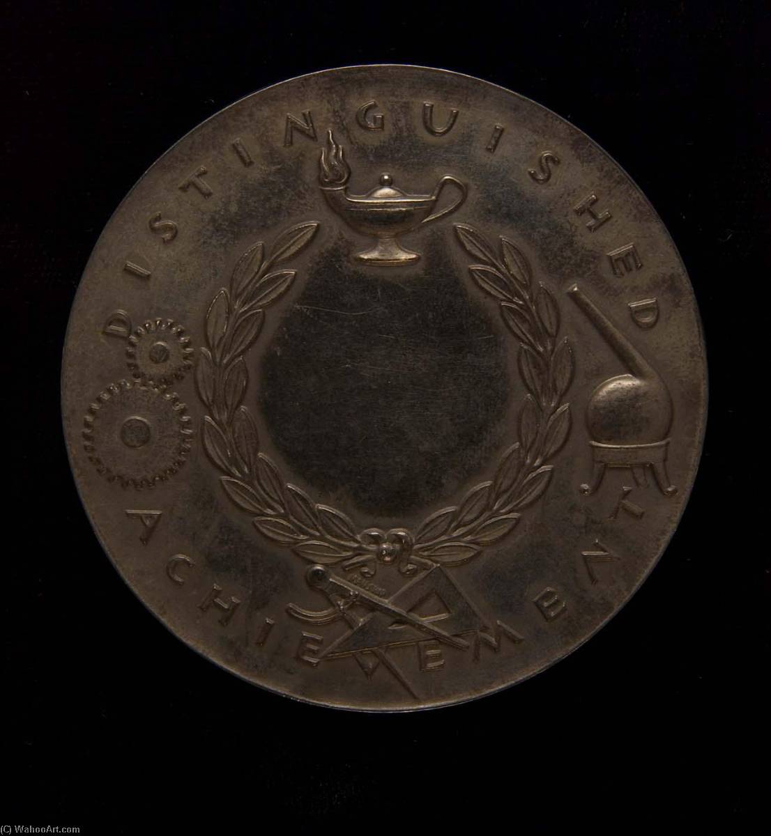 WikiOO.org - Encyclopedia of Fine Arts - Malba, Artwork Paul Manship - John Wesley Hyatt Award Medal (reverse)