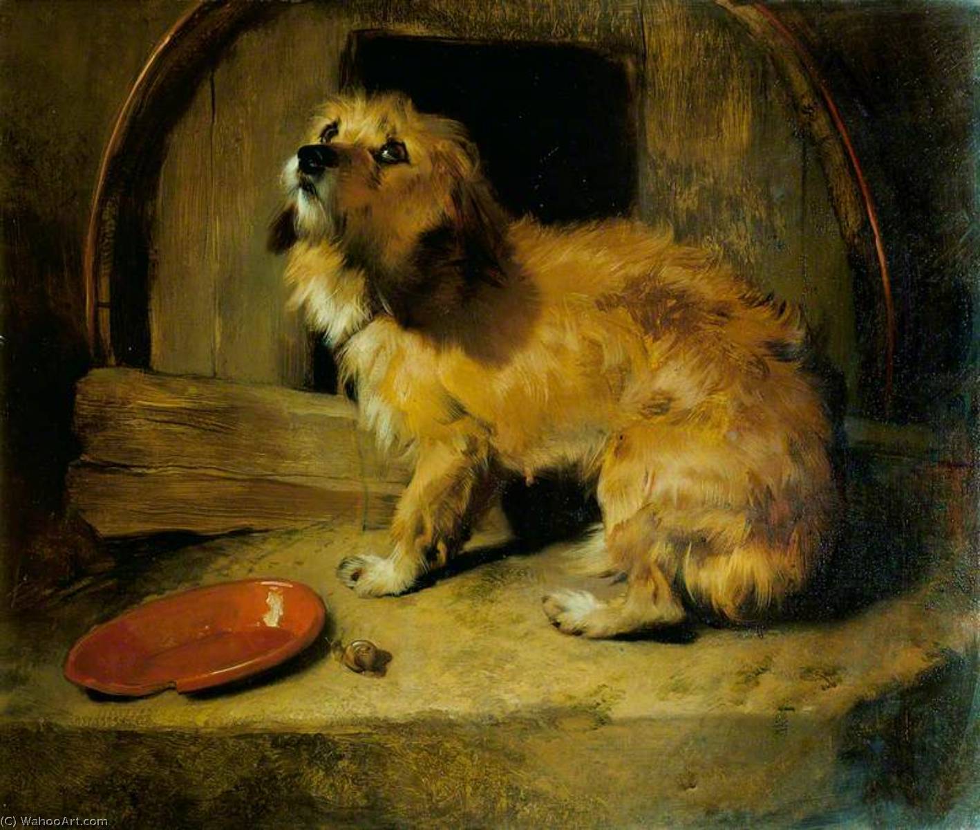 Wikioo.org – L'Encyclopédie des Beaux Arts - Peinture, Oeuvre de Edwin Henry Landseer - There's nulle part comme à la maison