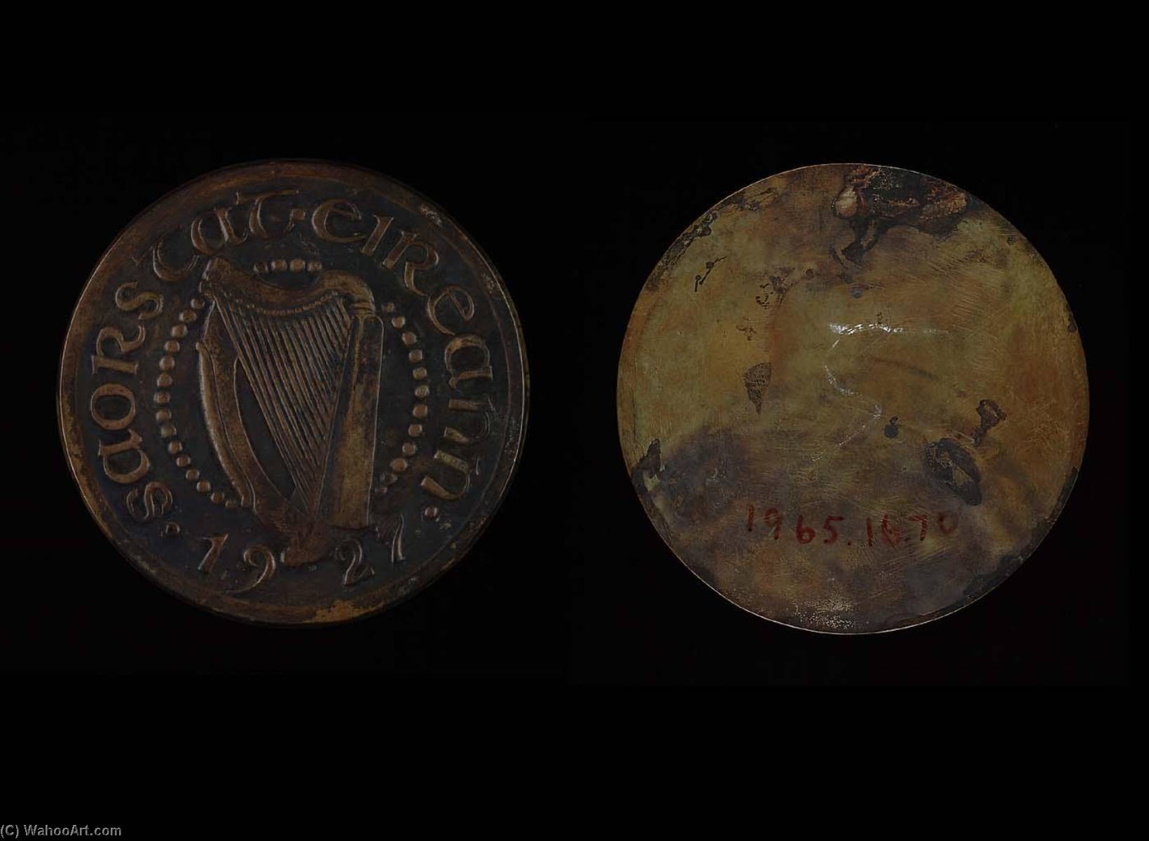 WikiOO.org - Encyclopedia of Fine Arts - Maalaus, taideteos Paul Manship - Irish Free State Coinage Design Saorstat·Eireann