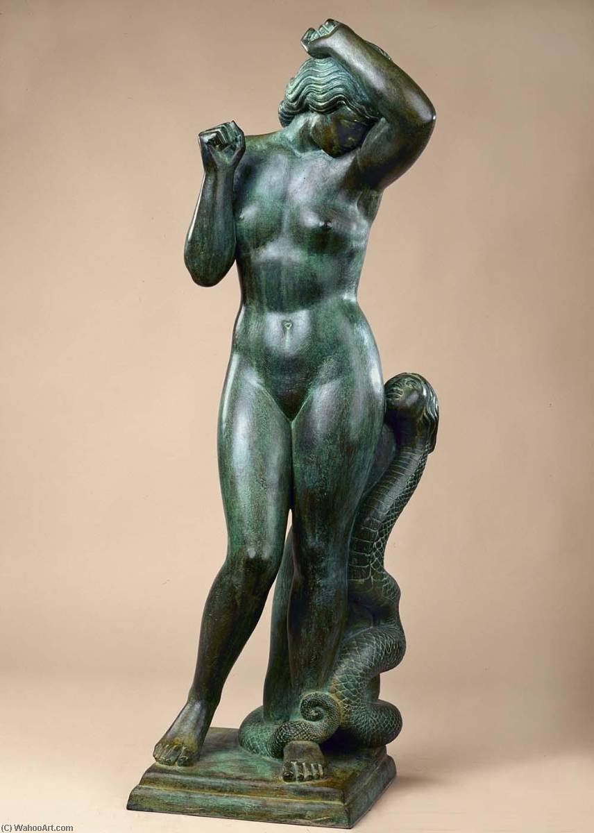Wikioo.org - The Encyclopedia of Fine Arts - Painting, Artwork by Paul Manship - Eve ( 1)