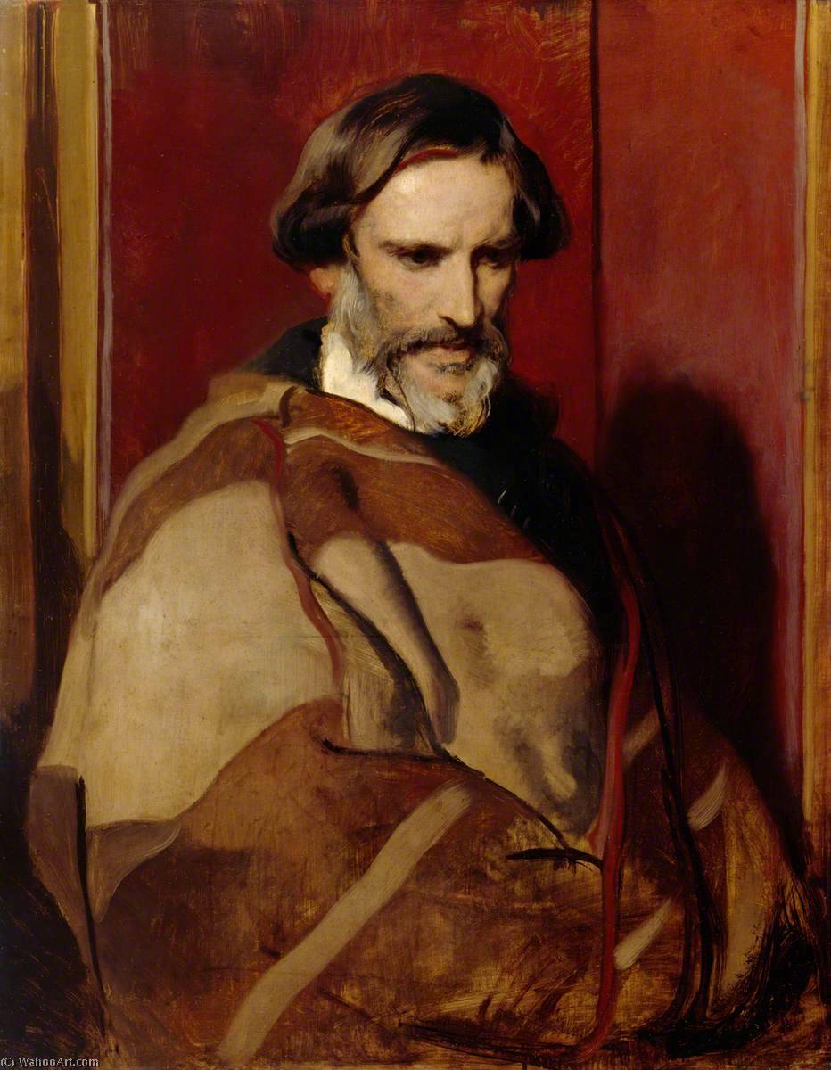 Wikioo.org - The Encyclopedia of Fine Arts - Painting, Artwork by Edwin Henry Landseer - John Gibson (1790–1866), RA