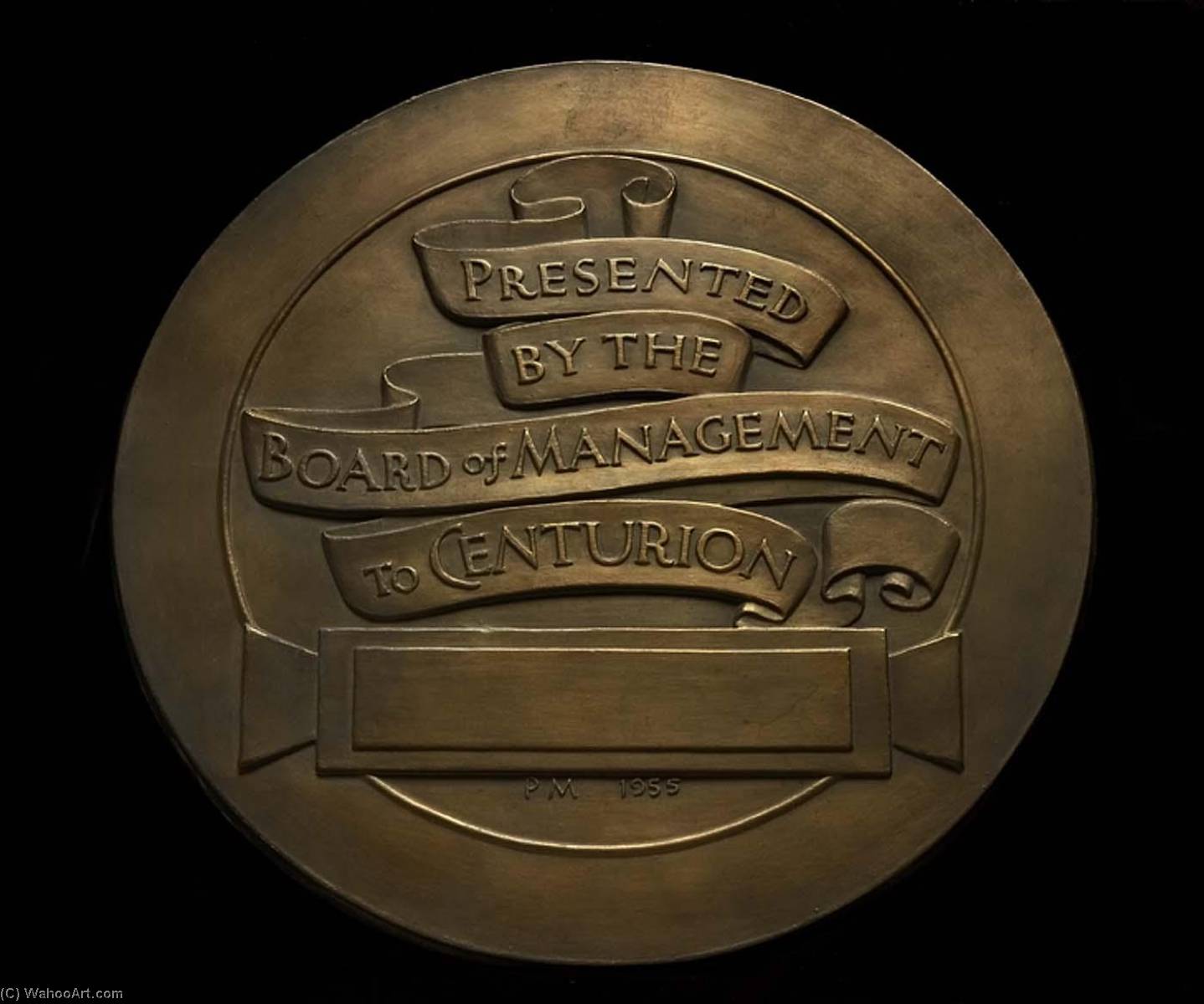 WikiOO.org - Encyclopedia of Fine Arts - Maalaus, taideteos Paul Manship - Century Association Service Medal (reverse)