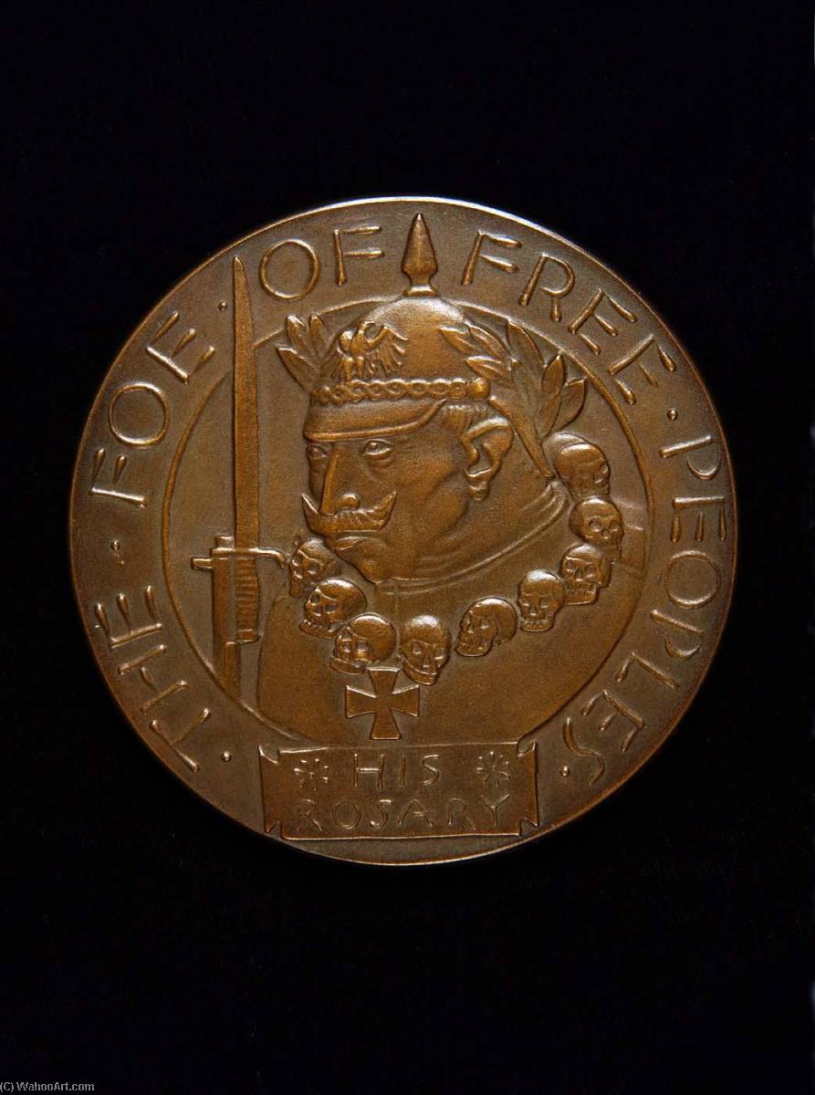 WikiOO.org - Encyclopedia of Fine Arts - Maalaus, taideteos Paul Manship - Kultur Medal