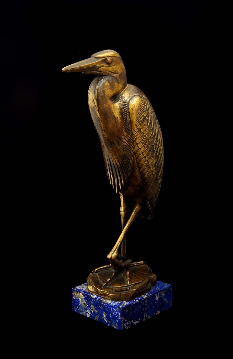 Wikioo.org - The Encyclopedia of Fine Arts - Painting, Artwork by Paul Manship - Goliath Heron