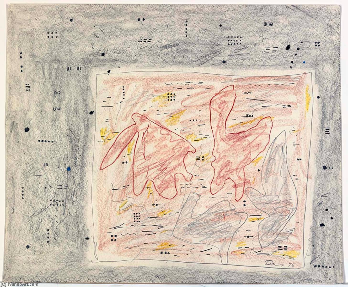 Wikioo.org – La Enciclopedia de las Bellas Artes - Pintura, Obras de arte de Gene Davis - esquimal mapa