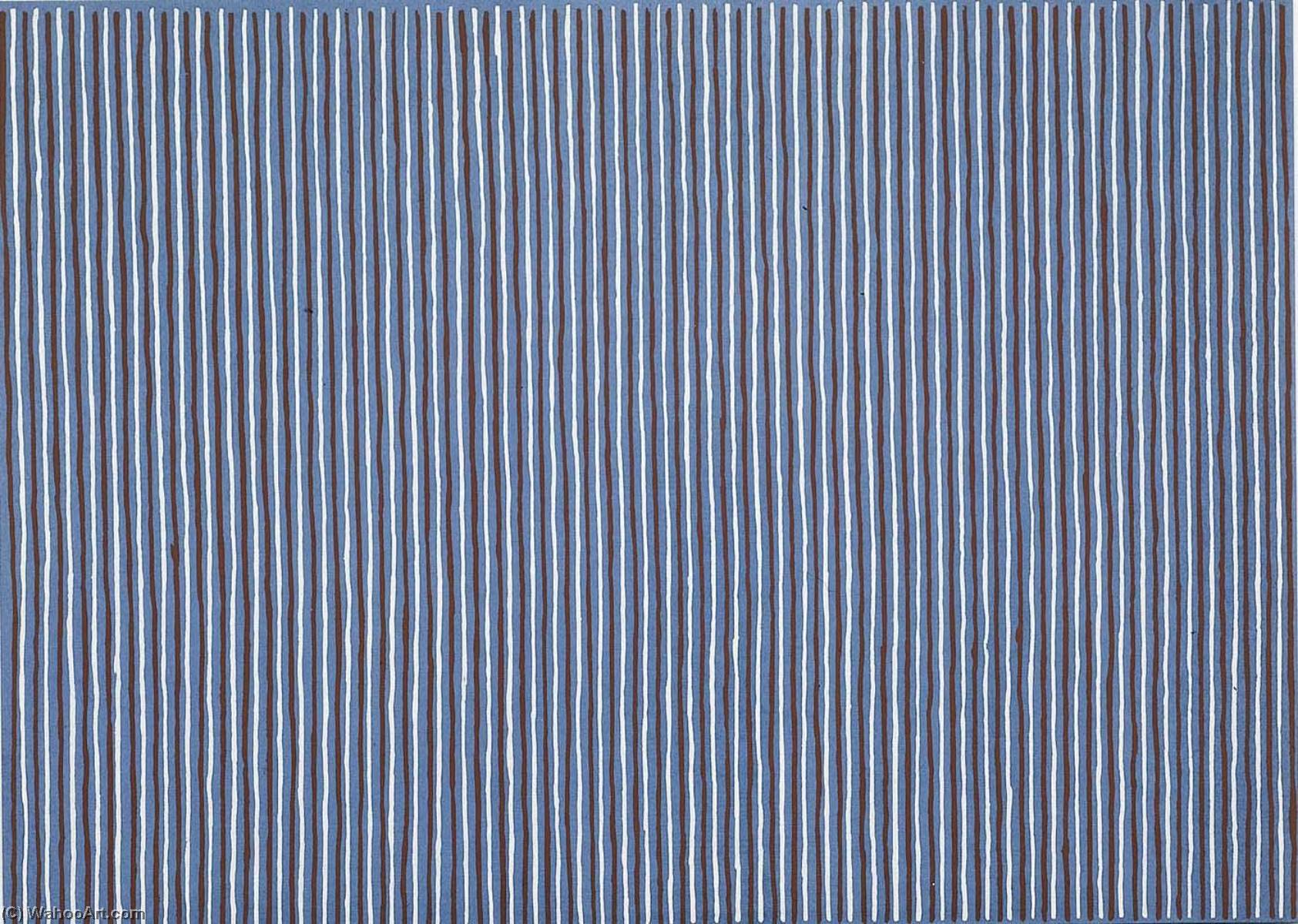 WikiOO.org - Енциклопедія образотворчого мистецтва - Живопис, Картини
 Gene Davis - Untitled (Red, White and Blue)