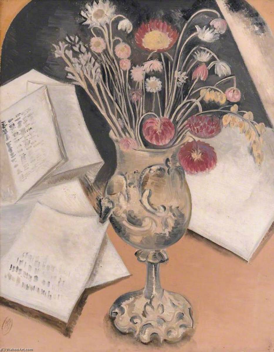 WikiOO.org - אנציקלופדיה לאמנויות יפות - ציור, יצירות אמנות Paul Nash - Bouquet