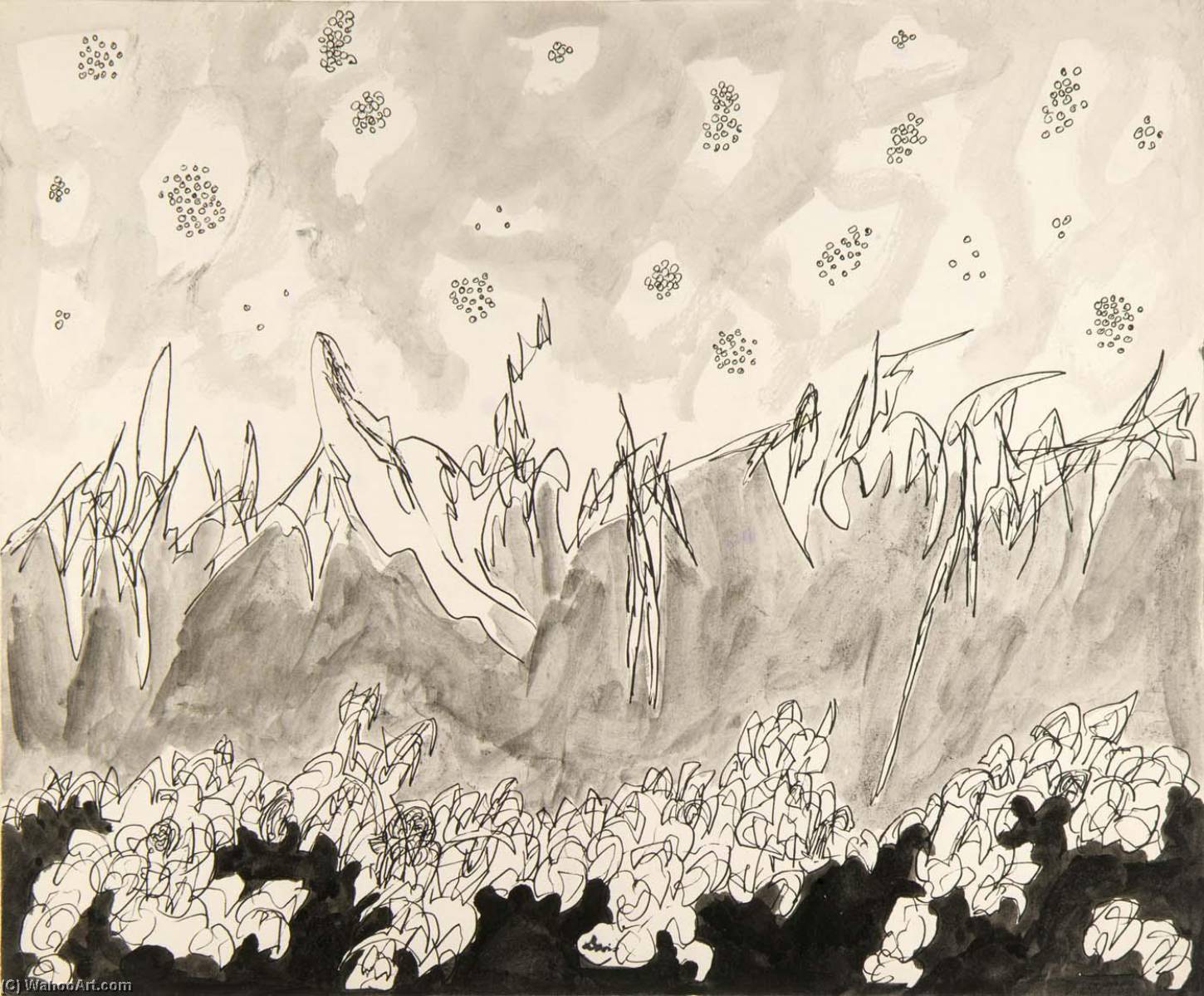 WikiOO.org - Енциклопедія образотворчого мистецтва - Живопис, Картини
 Gene Davis - Seascape