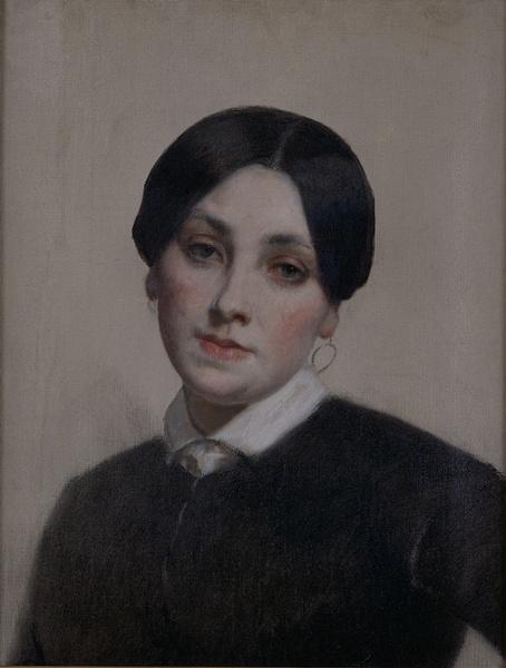 WikiOO.org - Енциклопедія образотворчого мистецтва - Живопис, Картини
 Thomas Couture - Portrait de Mlle Florentin de l'Opéra