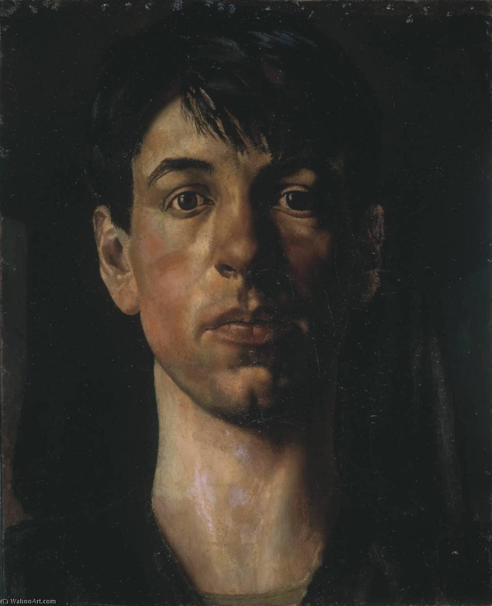 WikiOO.org - Encyclopedia of Fine Arts - Lukisan, Artwork Stanley Spencer - Self Portrait