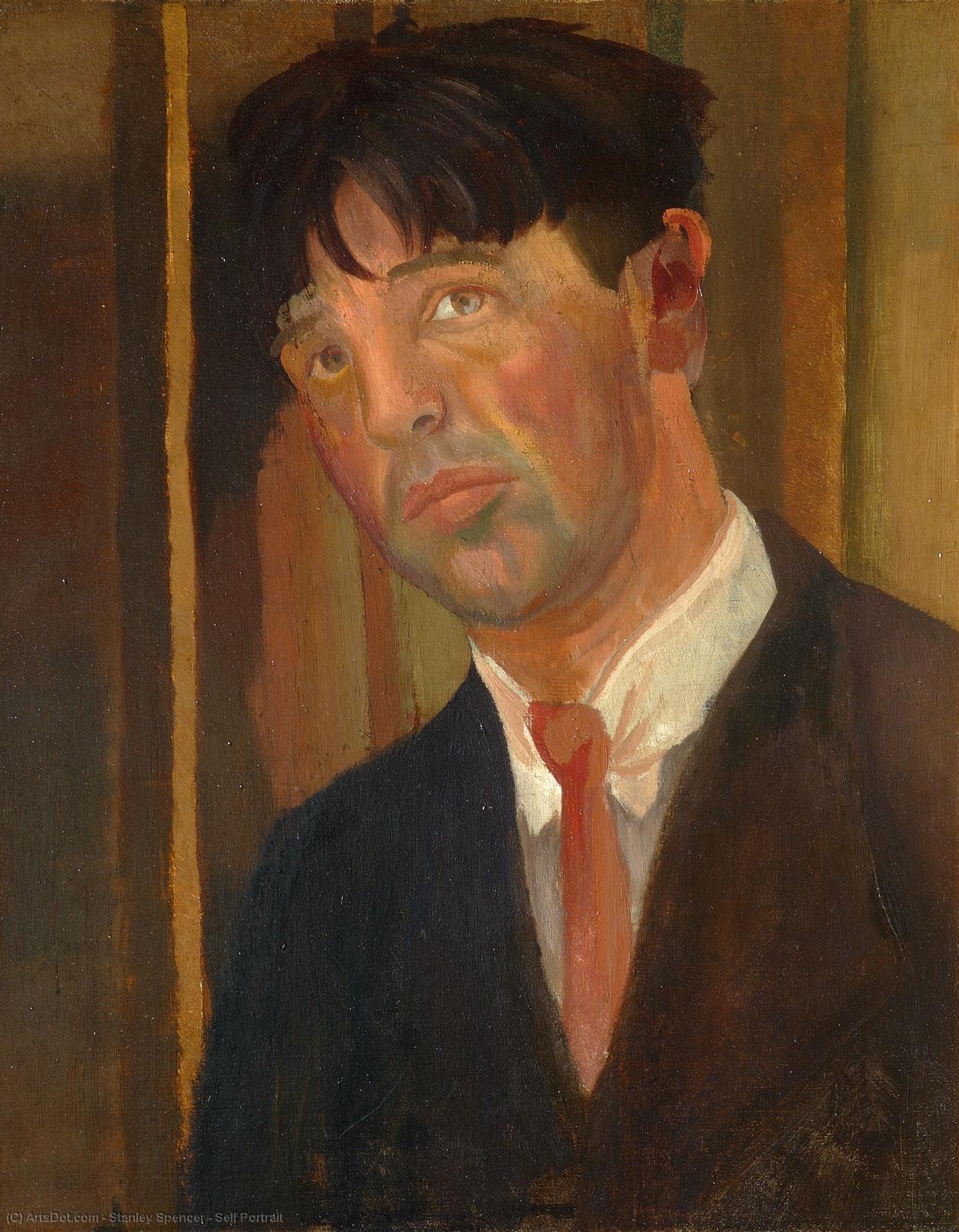 WikiOO.org - Encyclopedia of Fine Arts - Maalaus, taideteos Stanley Spencer - Self Portrait