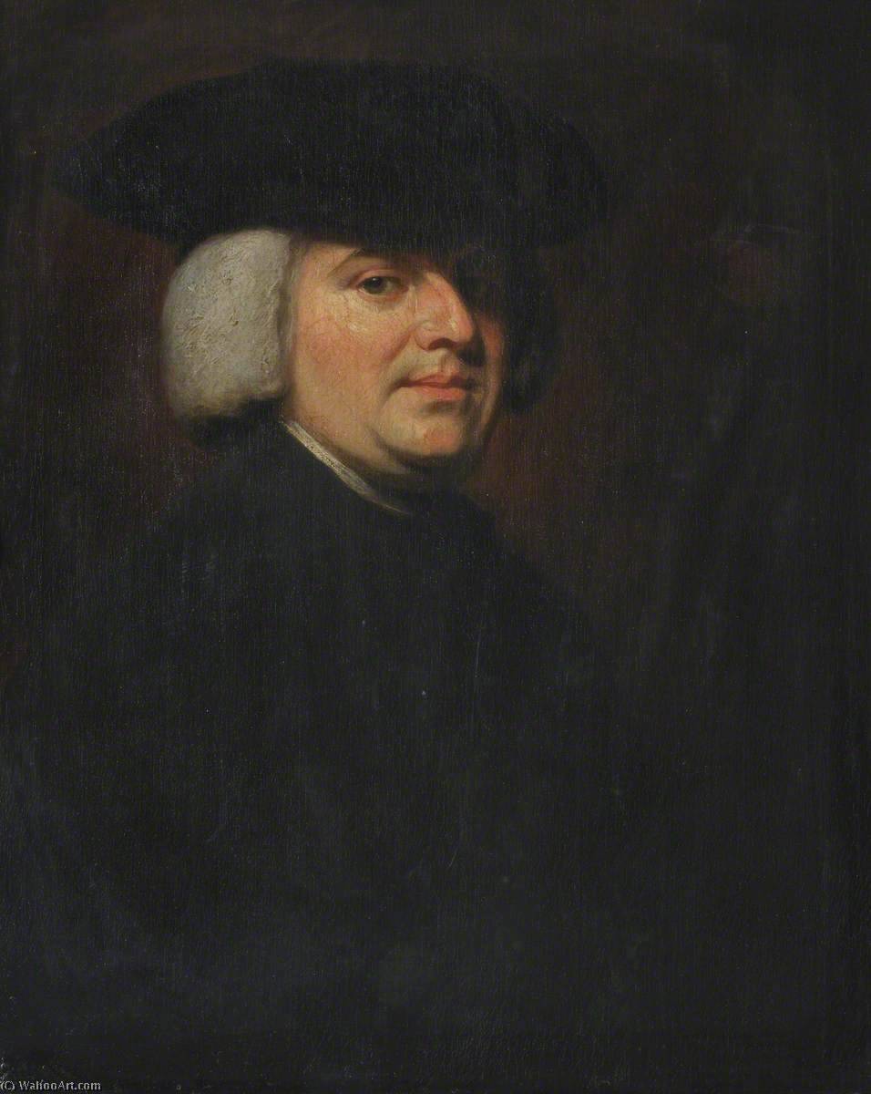 WikiOO.org - Encyclopedia of Fine Arts - Festés, Grafika William Beechey - William Paley (1743–1805), Fellow, Prebendary of St Paul's (1794), Author of 'Evidences of Christianity' (1794) (copy of George Romney)