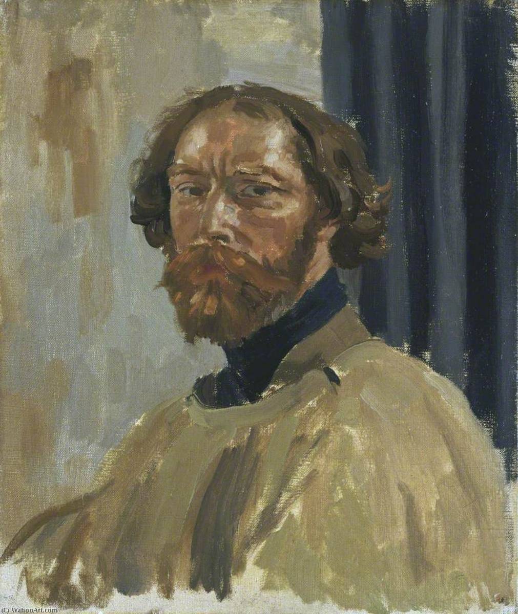 WikiOO.org - Encyclopedia of Fine Arts - Maleri, Artwork Augustus Edwin John - Self Portrait