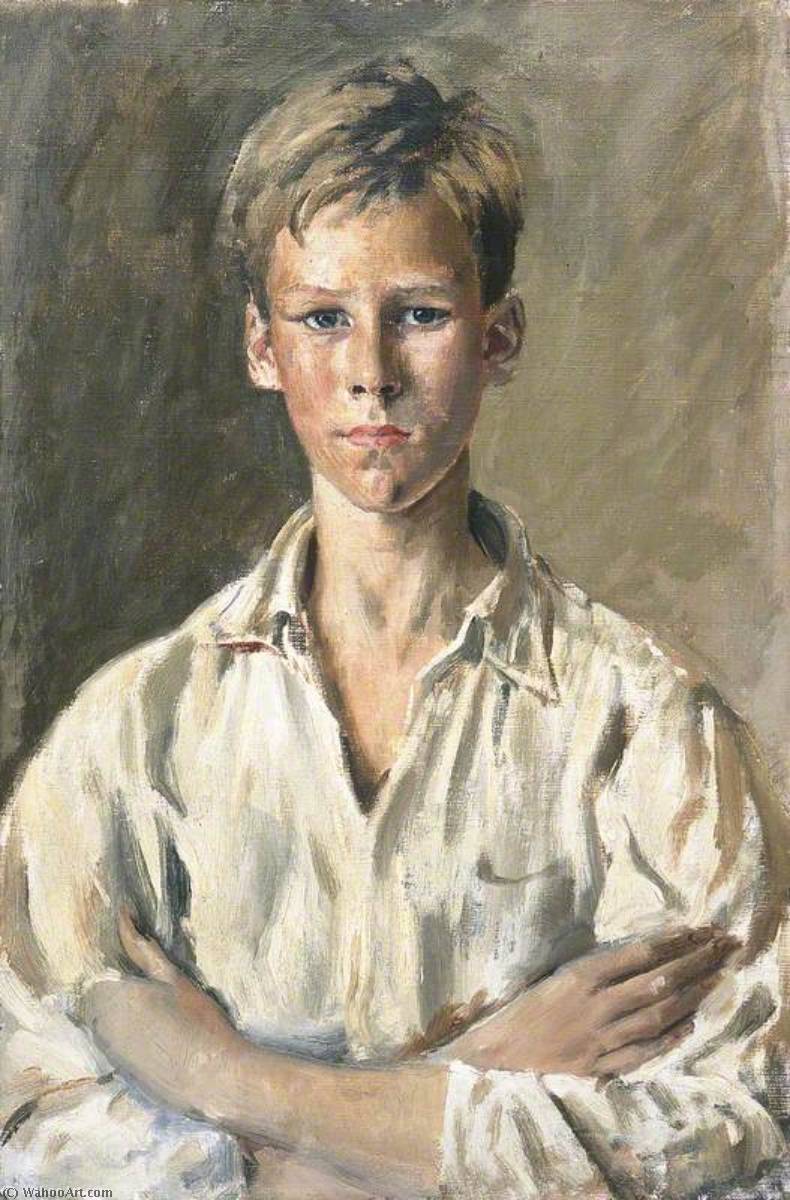 WikiOO.org - Εγκυκλοπαίδεια Καλών Τεχνών - Ζωγραφική, έργα τέχνης Augustus Edwin John - A Boy
