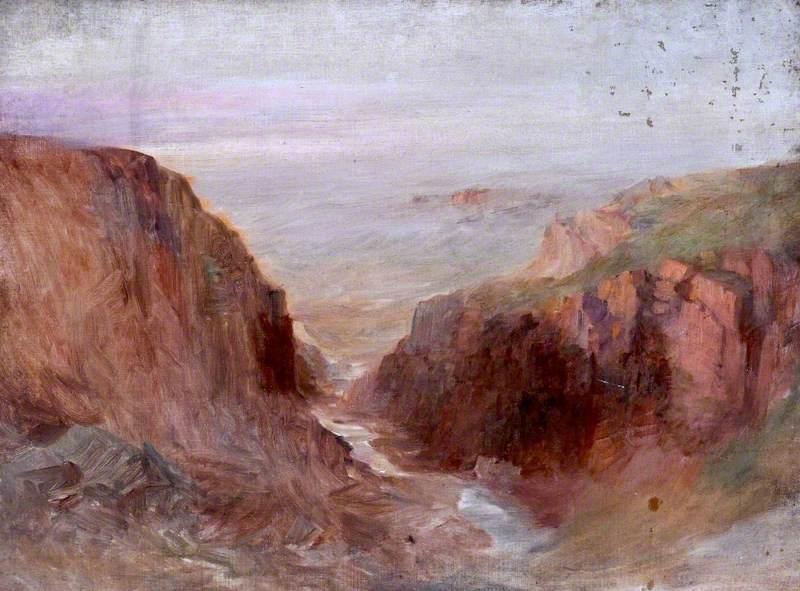 Wikioo.org - The Encyclopedia of Fine Arts - Painting, Artwork by Reginald Grenville Eves - Gorge