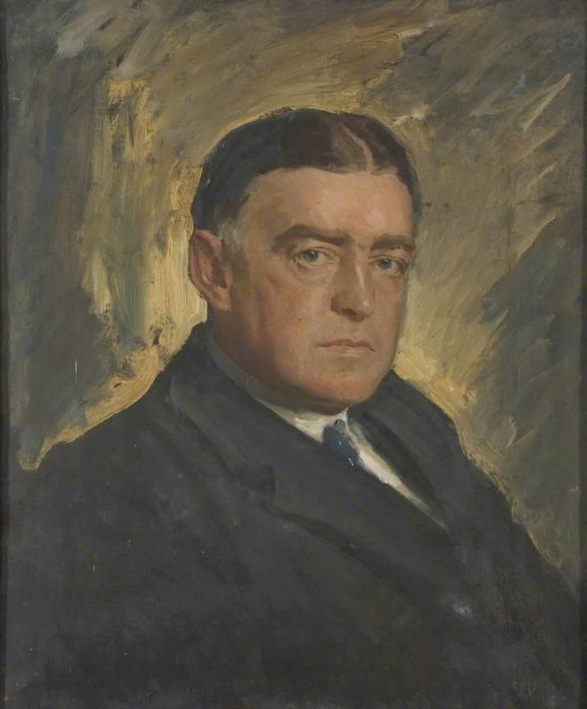 Wikioo.org - The Encyclopedia of Fine Arts - Painting, Artwork by Reginald Grenville Eves - Ernest Shackleton (1874 1922)