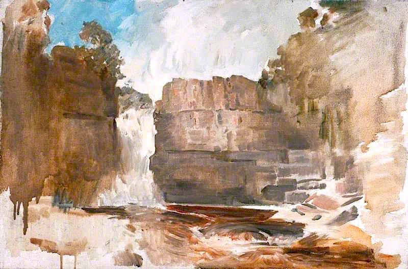 Wikioo.org - The Encyclopedia of Fine Arts - Painting, Artwork by Reginald Grenville Eves - High Force