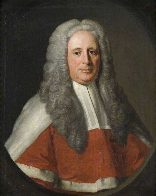 Wikioo.org - The Encyclopedia of Fine Arts - Painting, Artwork by Allan Ramsay - Judge Michael Ward (1683–1759)