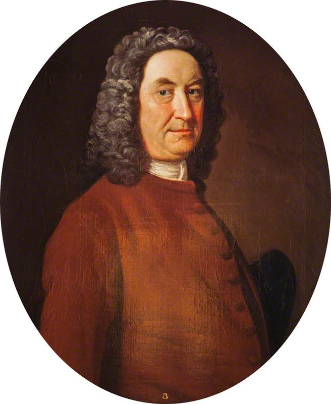 WikiOO.org - אנציקלופדיה לאמנויות יפות - ציור, יצירות אמנות Allan Ramsay - Sir John Inglis (1683–1771), 2nd Baronet of Cramond