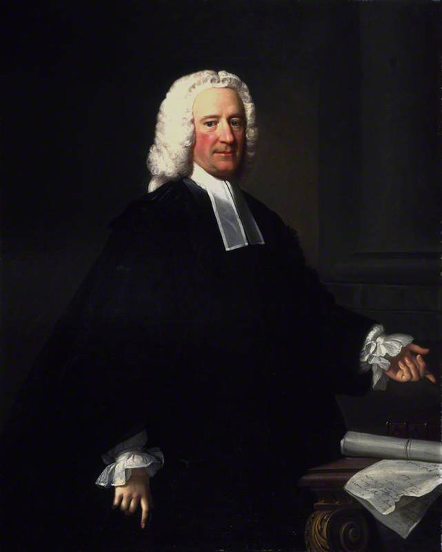 Wikioo.org - The Encyclopedia of Fine Arts - Painting, Artwork by Allan Ramsay - Robert Craigie (1685–1766), Lord Craigie, Lord Advocate