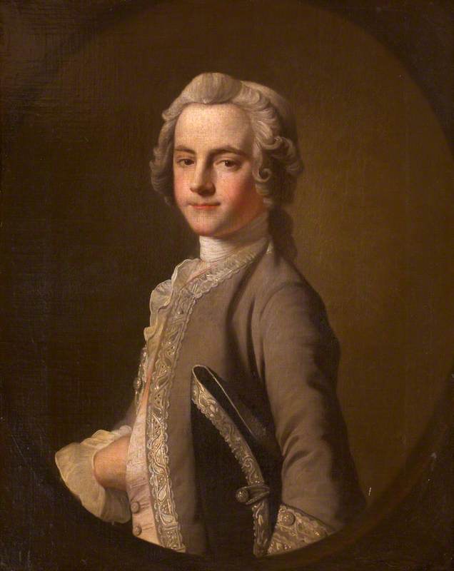 Wikioo.org - สารานุกรมวิจิตรศิลป์ - จิตรกรรม Allan Ramsay - Sir John Pole (c.1733–1760), 5th Bt