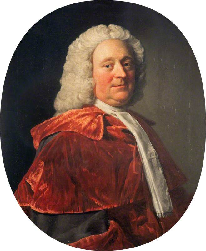 Wikioo.org - The Encyclopedia of Fine Arts - Painting, Artwork by Allan Ramsay - Patrick Grant (1690–1754), Lord Elchies, Judge