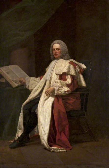 Wikioo.org - The Encyclopedia of Fine Arts - Painting, Artwork by Allan Ramsay - Archibald Campbell (1682–1761), 3rd Duke of Argyll