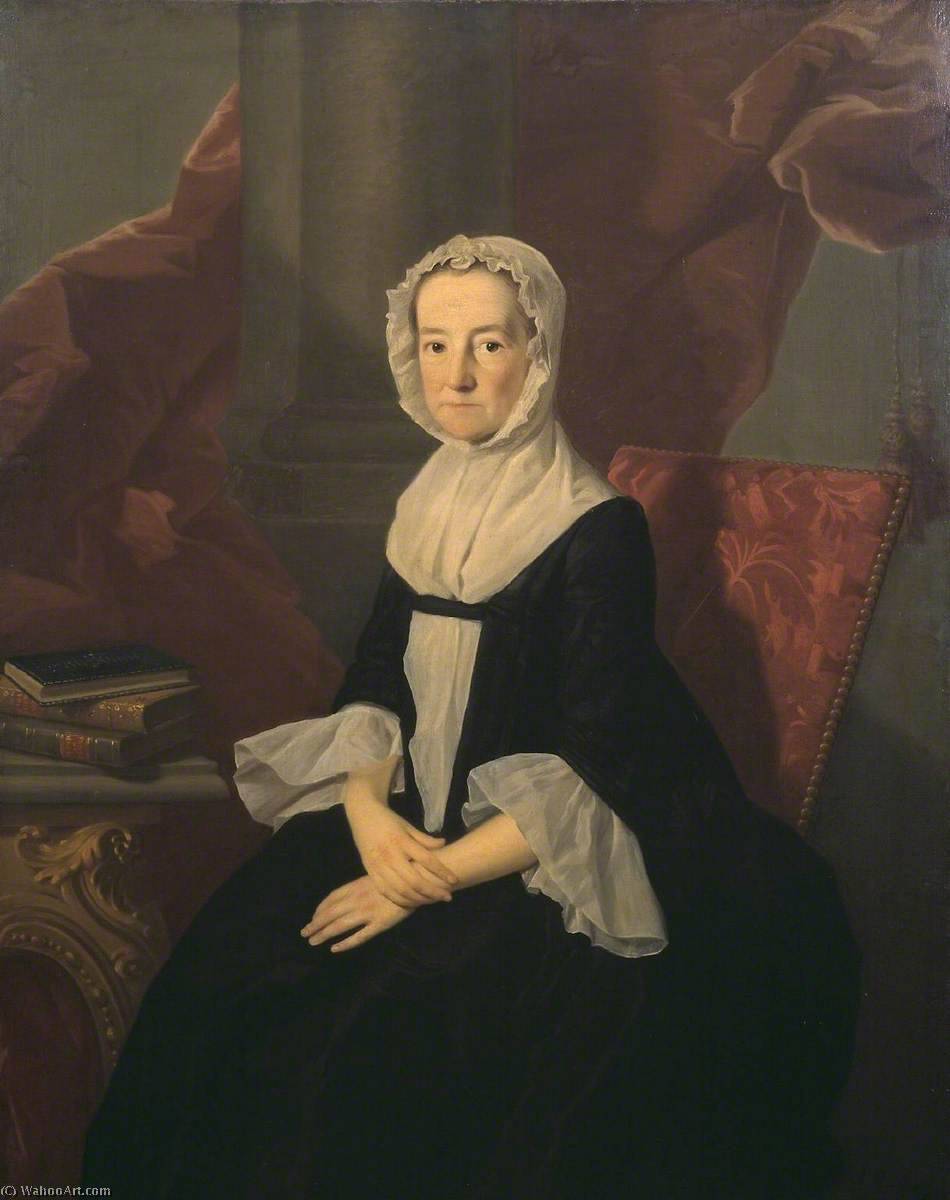 Wikioo.org - The Encyclopedia of Fine Arts - Painting, Artwork by Allan Ramsay - Lady Hall of Dunglass