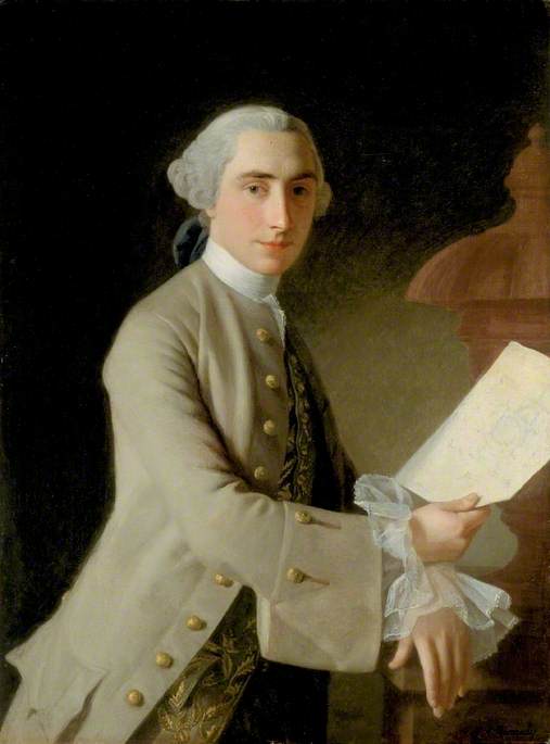 WikiOO.org - Encyclopedia of Fine Arts - Festés, Grafika Allan Ramsay - James Adam (1732–1794)