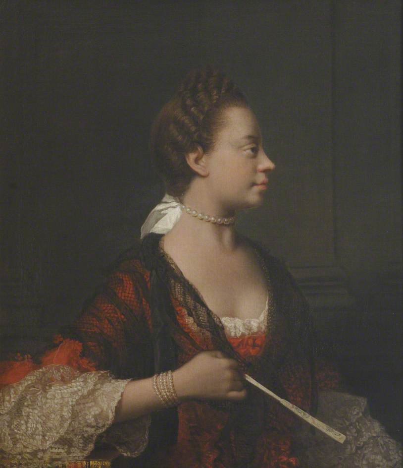 Wikioo.org - The Encyclopedia of Fine Arts - Painting, Artwork by Allan Ramsay - Queen Charlotte Sophia