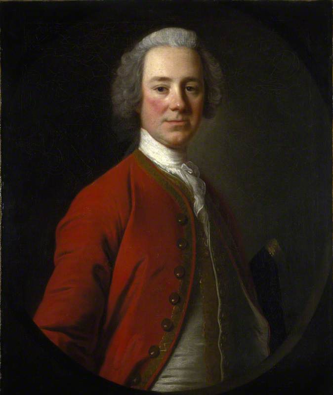 Wikioo.org - สารานุกรมวิจิตรศิลป์ - จิตรกรรม Allan Ramsay - John Campbell (1705–1782), 4th Earl of Loudoun, Soldier