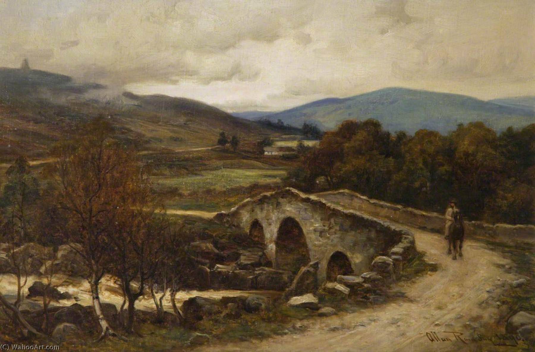 Wikioo.org - The Encyclopedia of Fine Arts - Painting, Artwork by Allan Ramsay - A Grey Day at Dalbrack, Glenesk
