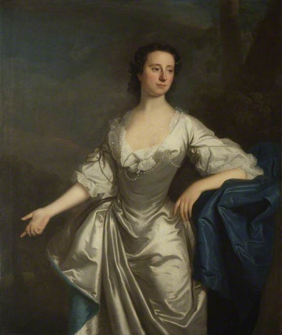 Wikioo.org - The Encyclopedia of Fine Arts - Painting, Artwork by Allan Ramsay - Miss Evelyn of Godstone