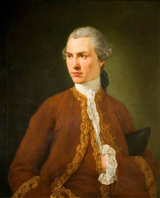 Wikioo.org - The Encyclopedia of Fine Arts - Painting, Artwork by Allan Ramsay - Portrait of a Young Man
